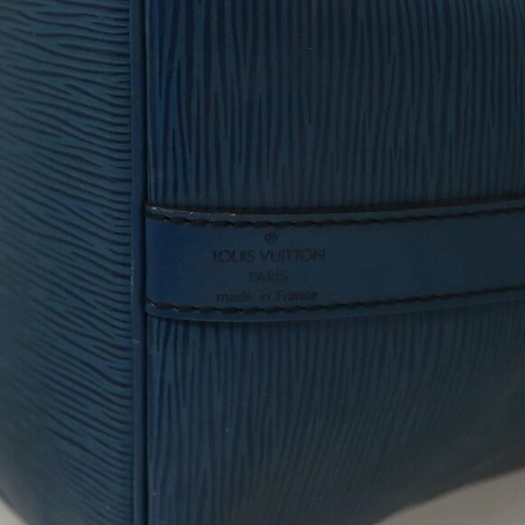 LOUIS VUITTON Epi Petit Noe Shoulder Bag Blue M44105 LV Auth 132004 - Picture 11 of 16
